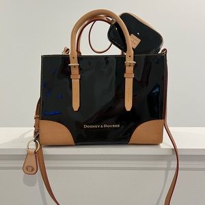 Dooney & Bourke Black Patent Janine brand new